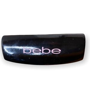 Bebe small profile glasses case in black perfect for readers or small frame